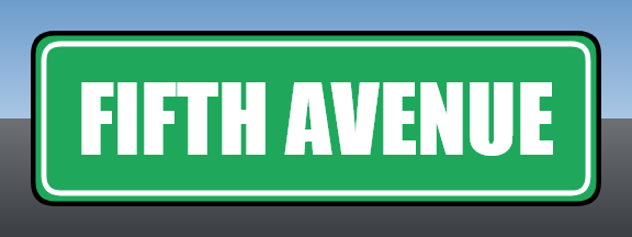 Street sign — New York